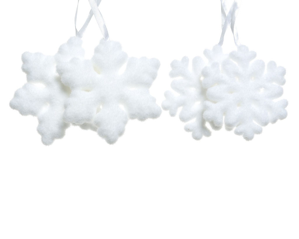 ***SNOWFLAKE FOAM WHITE L11.00-W11.00-H1.60cm