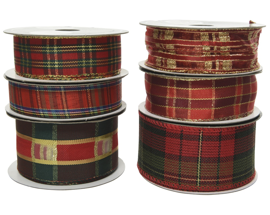 ***RIBBON POLYESTER ASSORTED L1000.00-W2.00-H0.01cm