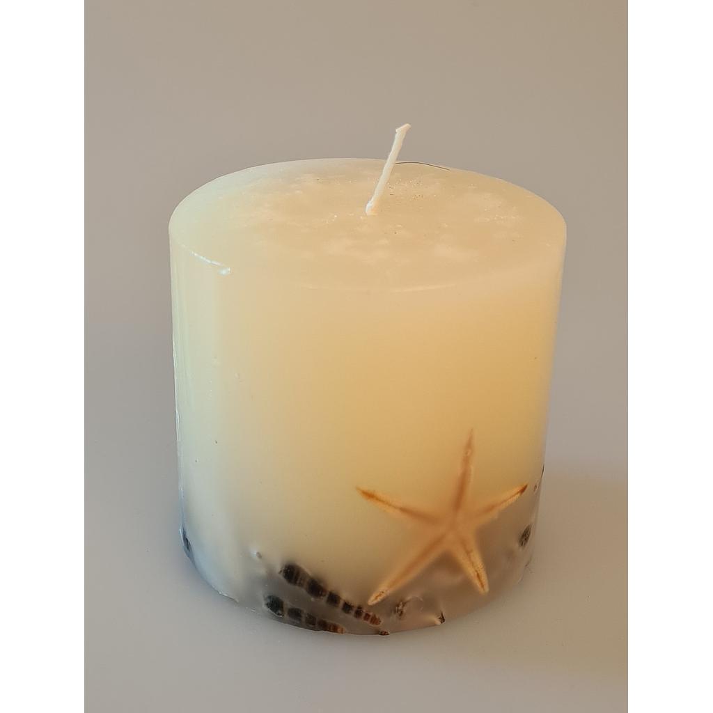 VELA TACO CONCHA 7'5*7'5 CM