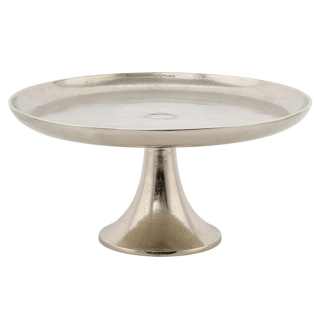 ETAGERE/TARTERA PLATA 1P CON PIE 42x18x20CM