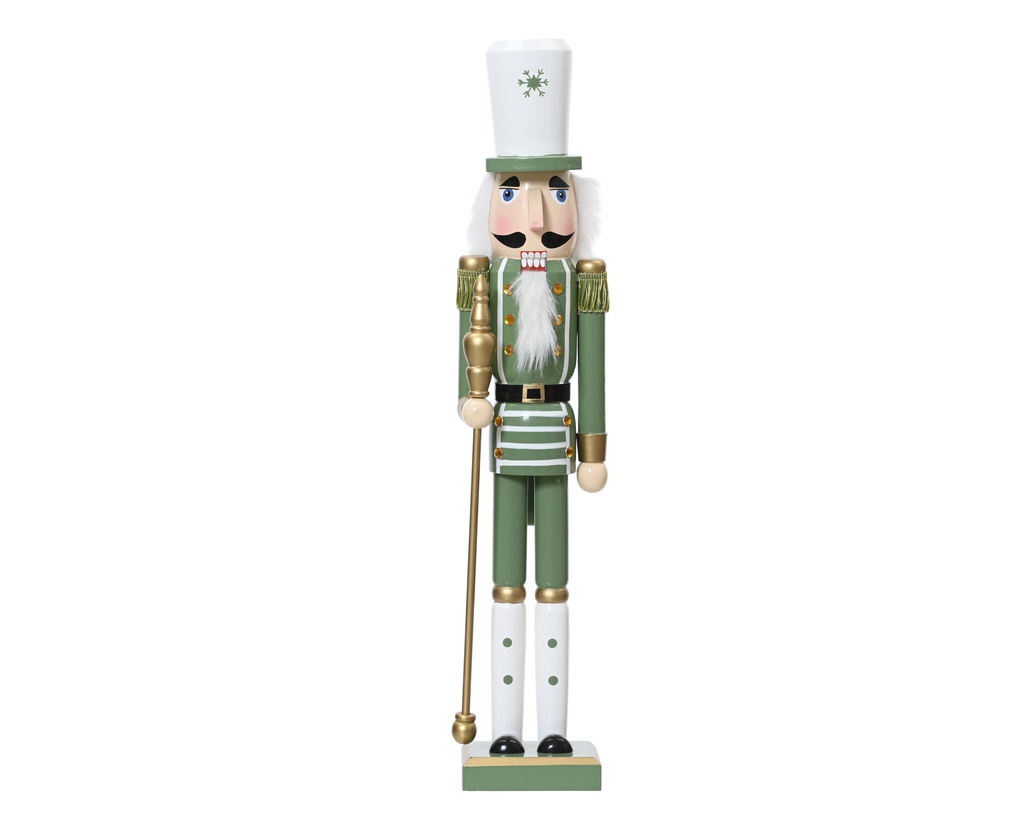 ***NUTCRACKER PINEWOOD GREEN/COLOUR(S) L10.00-W9.00-H50.00cm