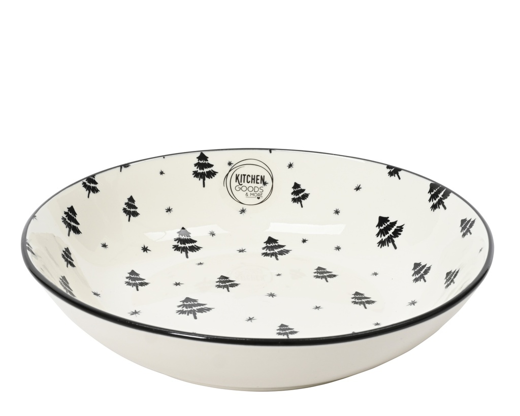 ***BOWL PORCELAIN 0 dia20.30-H4.30cm