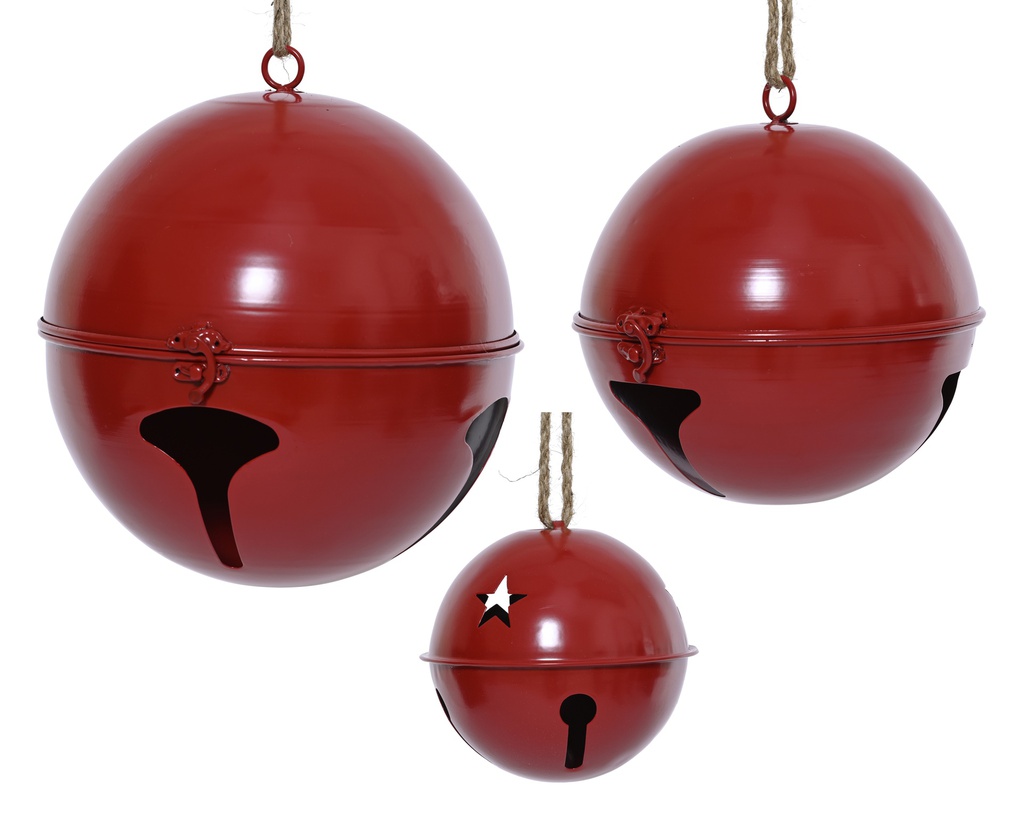 SET DE 3 CASCABELES -  dia24.50-H28.00cm