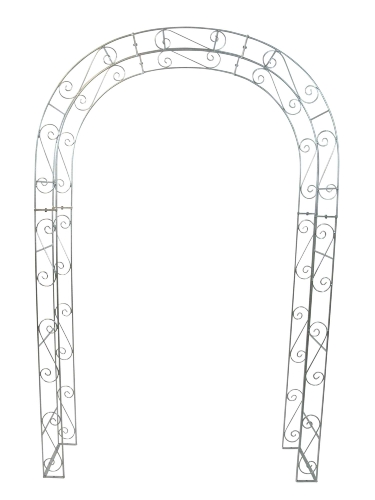 ARCO DE ROSAS ZINC 154X39XH239CM