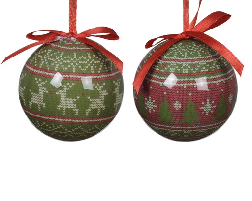 ***BAUBLE POLYFOAM ASSORTED dia6.00-L6.00-W6.00-H6.00cm