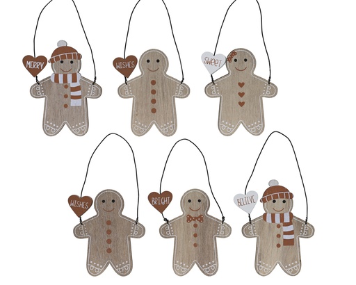 ***GINGERBREAD PLYWOOD BROWN L0.40-W7.00-H10.00cm