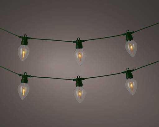 GUIRLANDE - LED LUMIERE FESTIVE - VERT - 350cm-8L