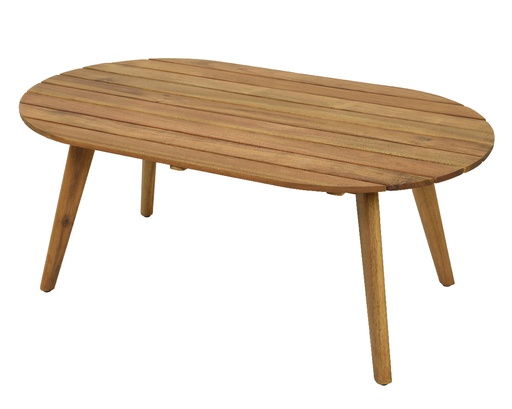 MESA CENTRO O DE CAFE PARA EXTERIOR - MADERA ACACIA - L97.00-W57.00-H40.00cm