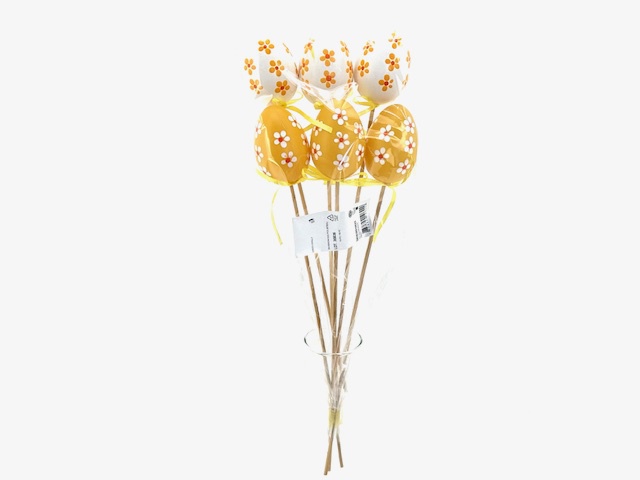 HUEVOS EN PICK - 30X16X4CM (BOLSA DE 6 UDS)