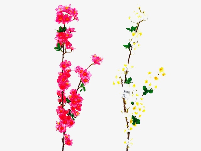 FLOR DE CEREZO ROSA - 106CM X 2