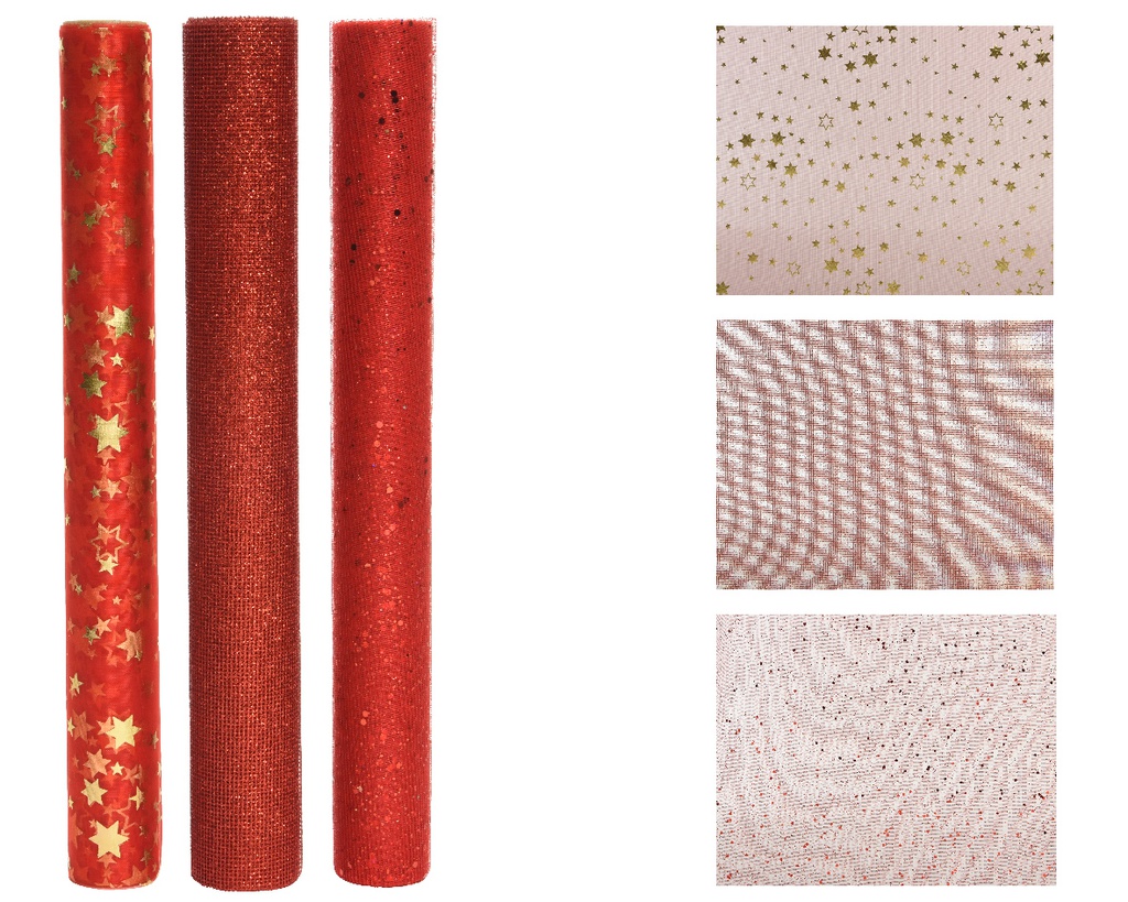 ***DECO FABRIC POLYESTER 0 L200.00-W35.00-H0.01cm