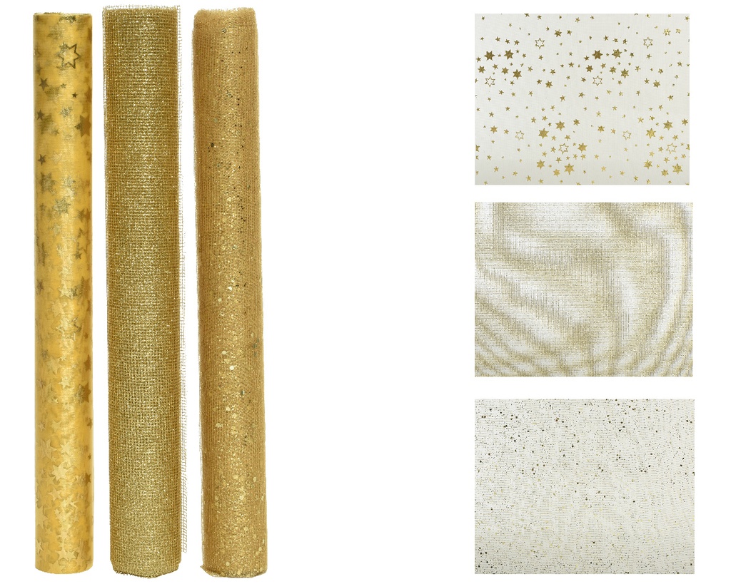***DECO FABRIC POLYESTER 0 L200.00-W35.00-H0.01cm