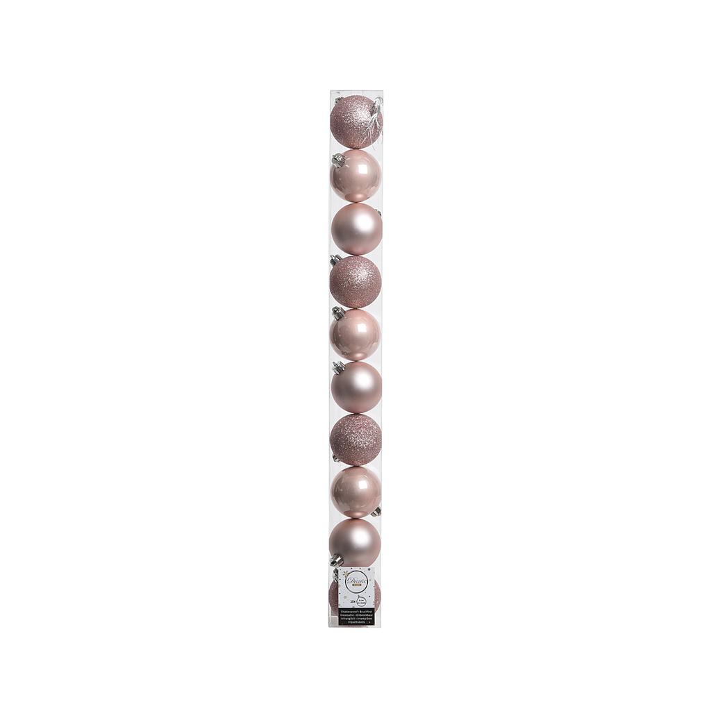 BOLA PLAS BLUSH PINK 60MM BRI/MAT/PURP S/10
