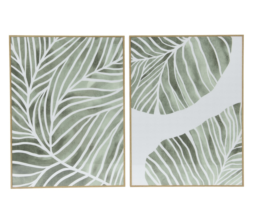 PEINTURE SUR TOILE - 2 MODÈLES - PRIX À L'UNITÉ - L2.50-W30.00-H40.00cm