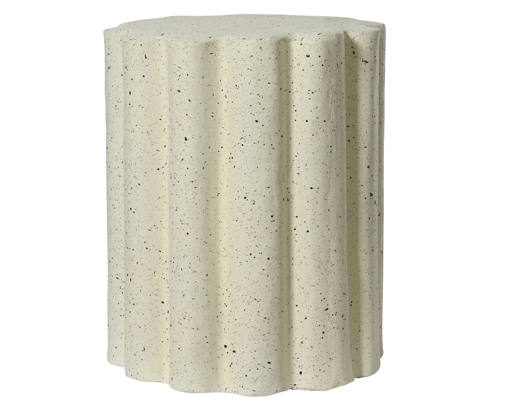 PETITE TABLE - CRÈME - dia37.00-H46.50cm