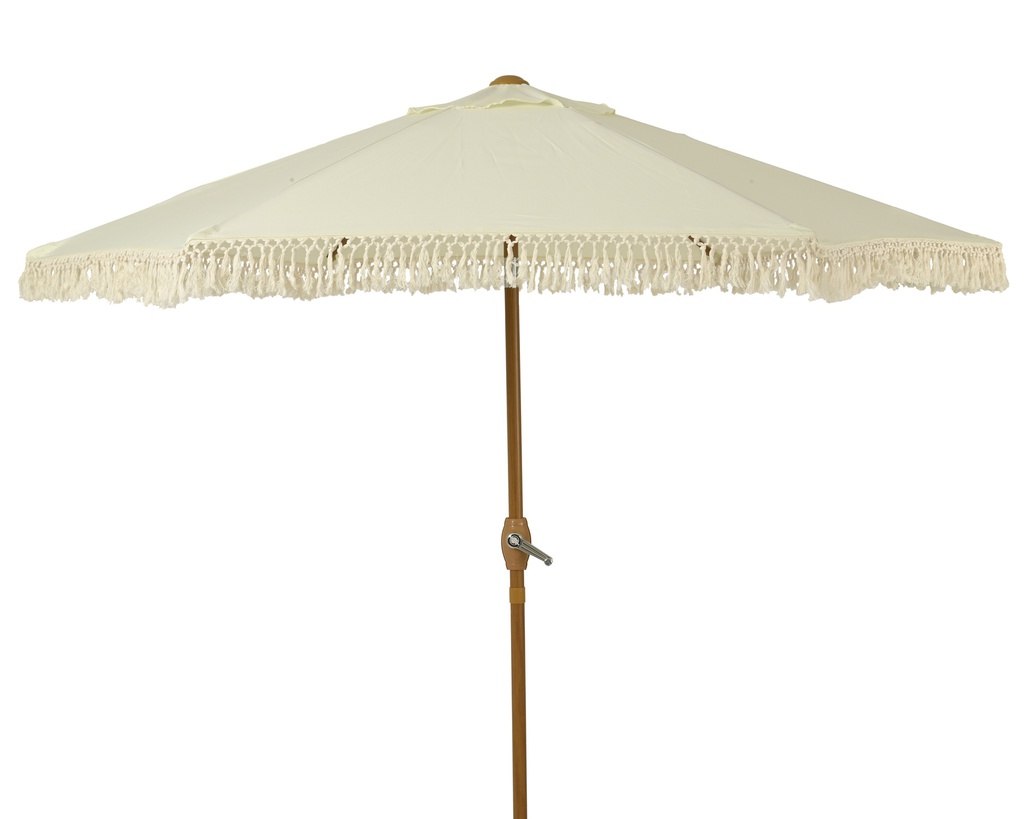 PARASOL D'EXTÉRIEUR - CRÈME - dia220.00-H222.00cm