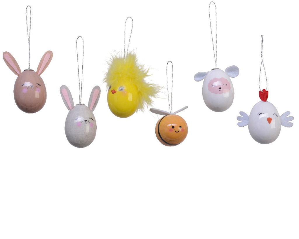 ***EGG FOAM ASSORTED dia4.00-H6.00cm