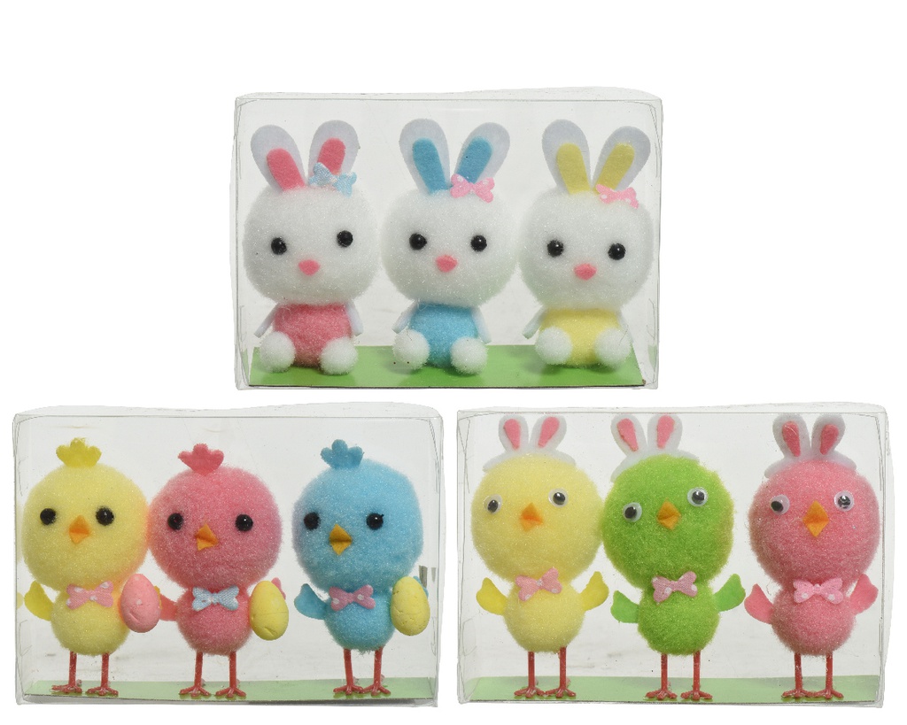 ***ANIMAL FOAM MULTI L3.00-W2.50-H6.50cm