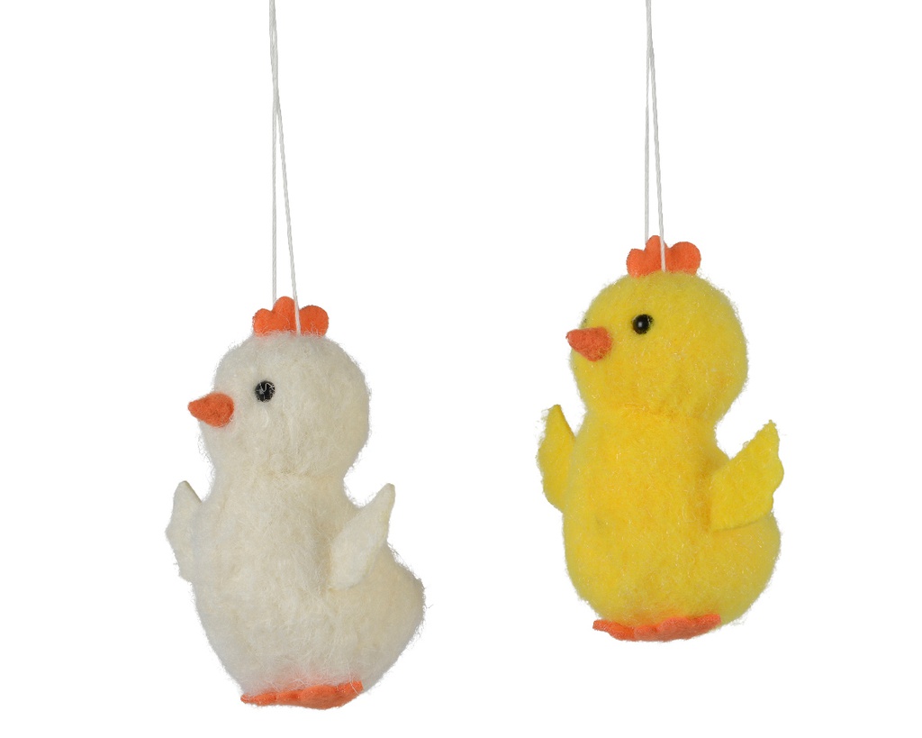 ***CHICK FABRIC ASSORTED L6.00-W6.00-H8.00cm