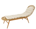 ***PALAU SUNLOUNGER WICKER TERRACOTTA L177.00-W58.00-H90.50cm
