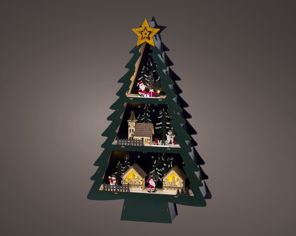 ***LED SCENERY BO INDOOR COLOURS/WARM WHITE L9.00-W33.00-H55.00cm-10L