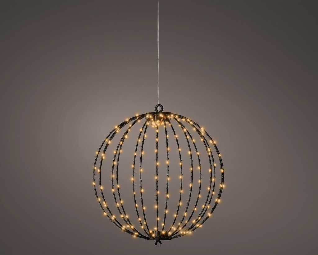 ***MICRO LED FRAME LIGHT OUTDOOR BLACK/CLASSIC WARM dia28.00cm-192L