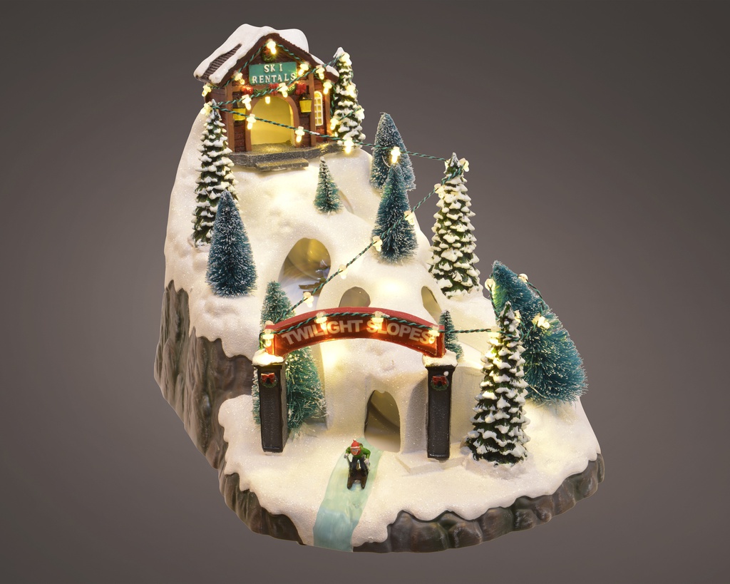 ***LED SCENERY BO INDOOR COLOURS/WARM WHITE L34.00-W22.00-H26.00cm-39L