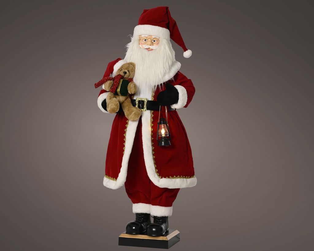***SANTA POLYESTER RED/COLOUR(S) L25.00-W35.00-H110.00cm