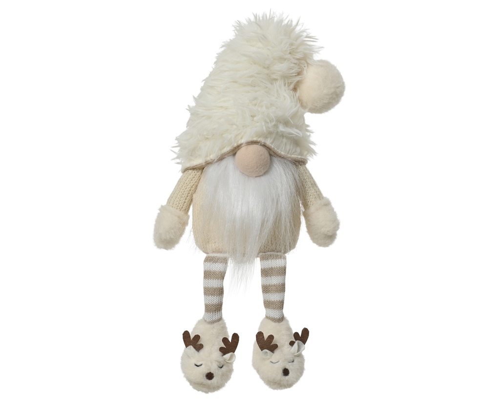 GNOMO CON ZAPATILLAS - OFF WHITE -  L11.00-W17.00-H48.00cm