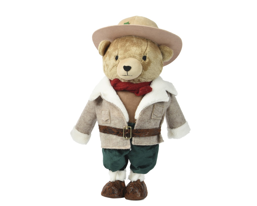 ***BEAR POLYESTER BROWN/COLOUR(S) L23.00-W38.00-H60.00cm