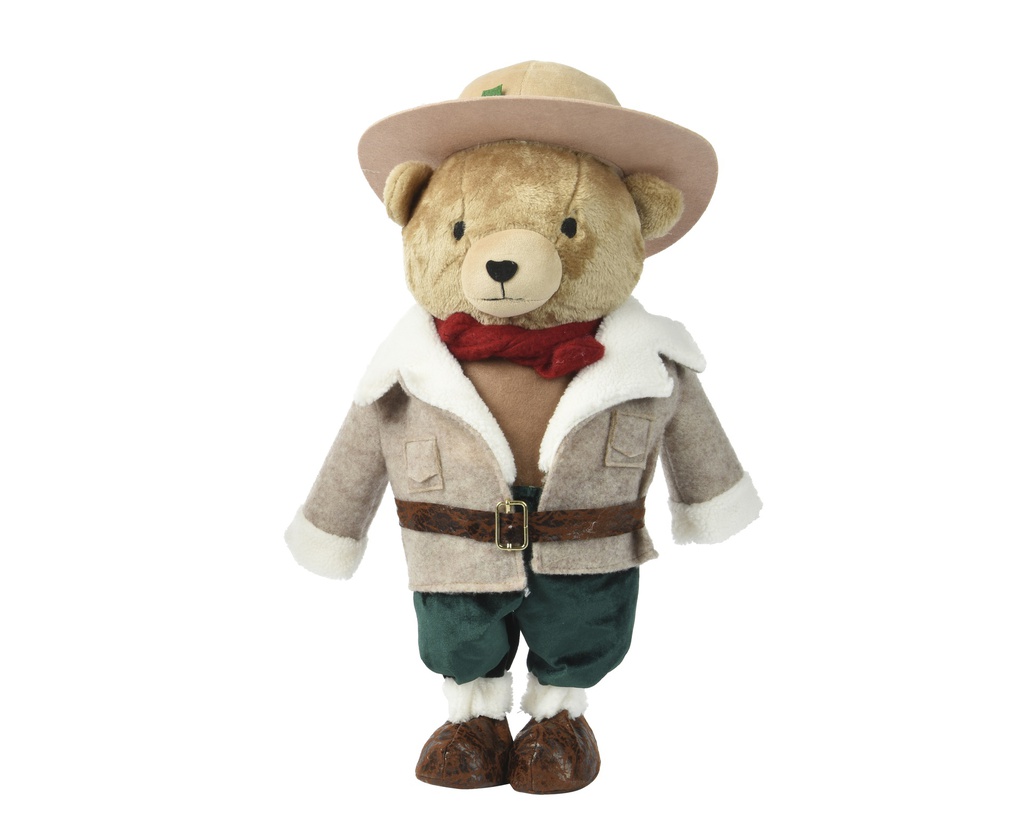 ***BEAR POLYESTER BROWN/COLOUR(S) L20.00-W25.00-H45.00cm