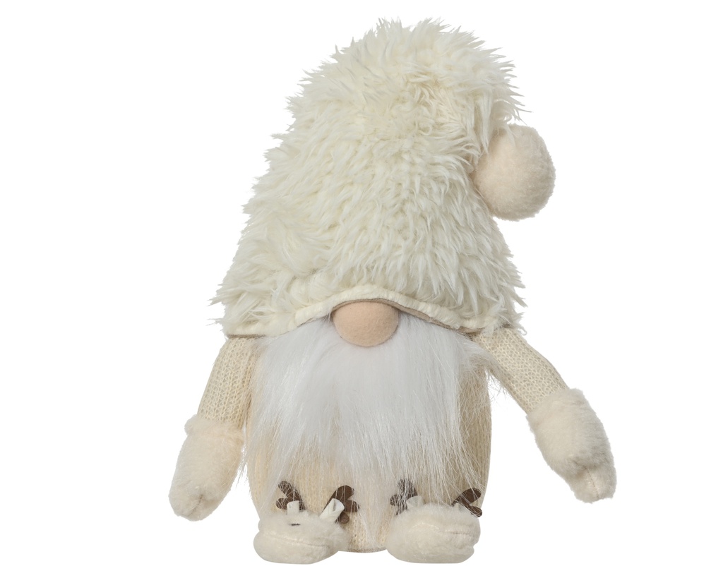 ***GNOME POLYESTER OFF-WHITE/COLOUR(S) L16.00-W23.00-H45.00cm