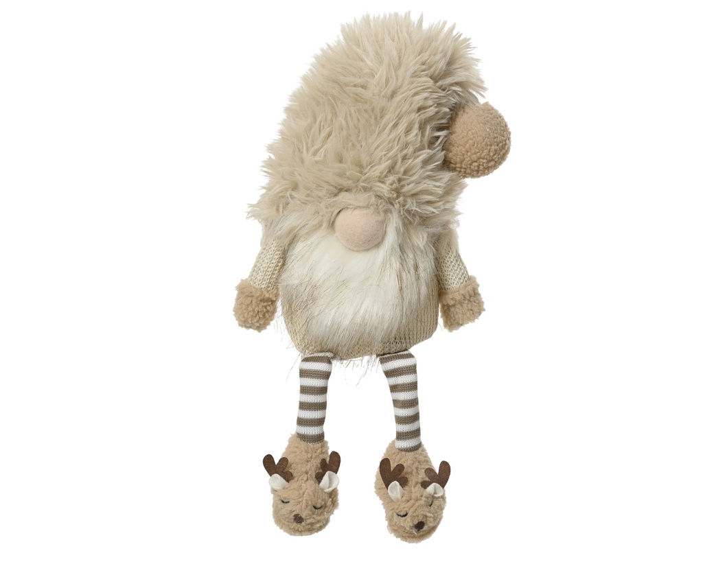 ***GNOME POLYESTER CREAM/COLOUR(S) L11.00-W17.00-H48.00cm