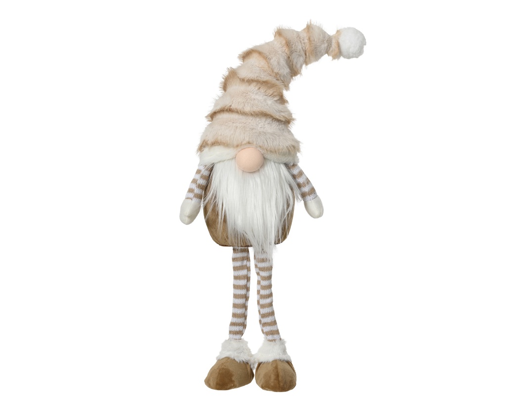 ***GNOME POLYESTER BEIGE L21.00-W14.00-H70.00cm