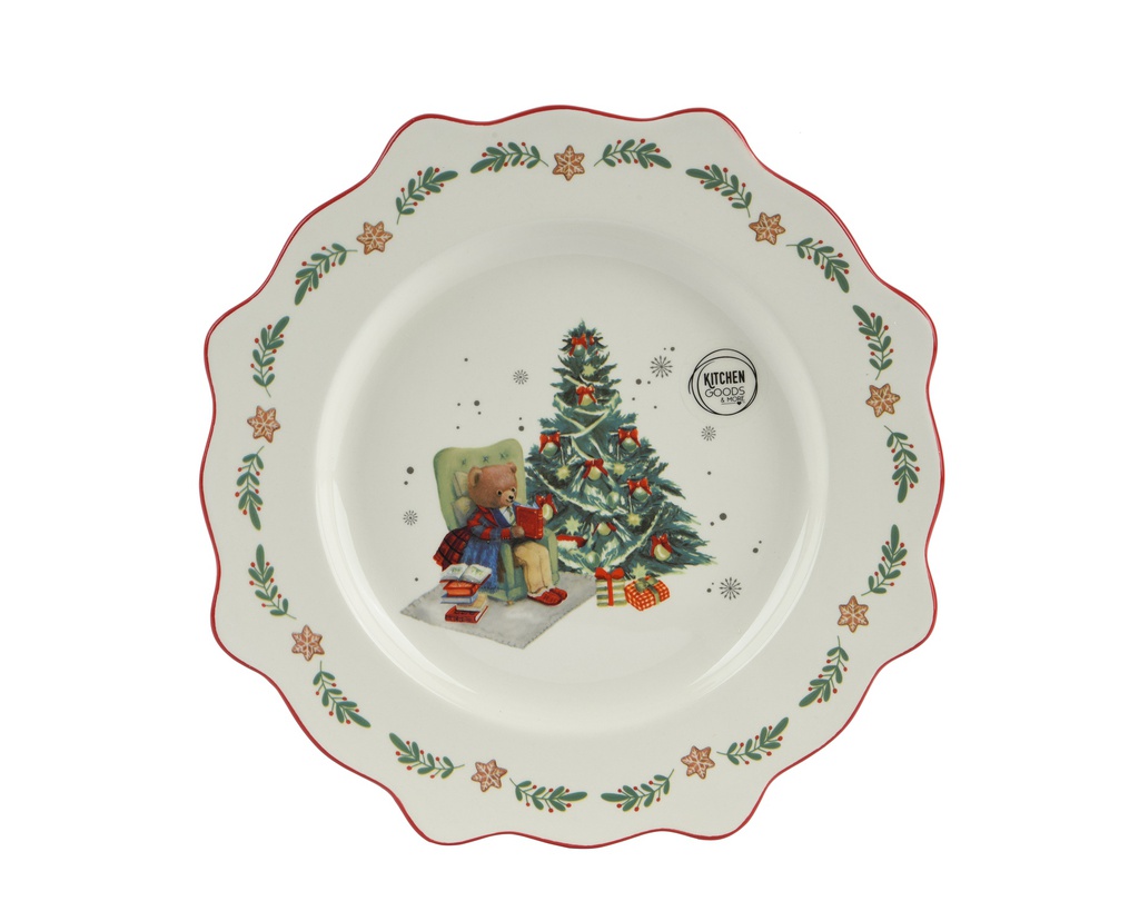 ASSIETTE DE PETIT-DÉJEUNER - dia20.00-H2.30cm