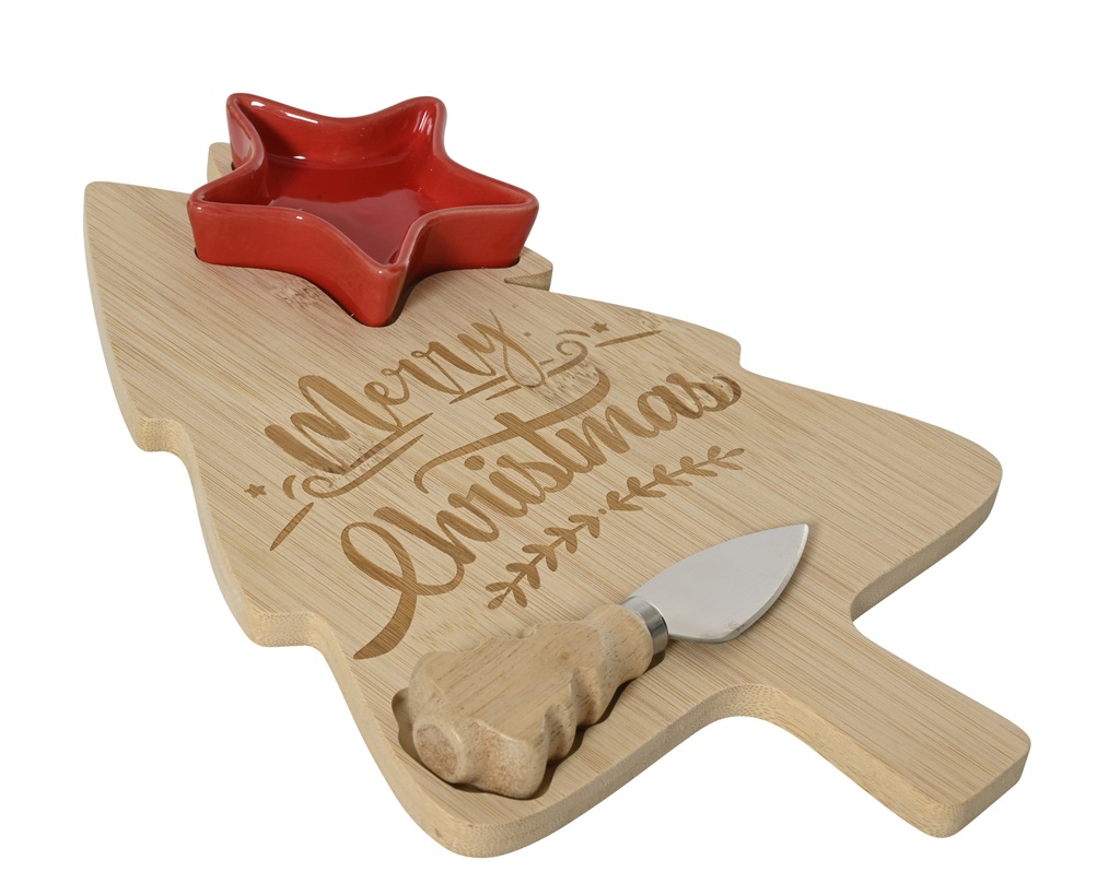 ***CUTTING BOARD BAMBOO NATURAL L30.00-W20.00-H2.60cm
