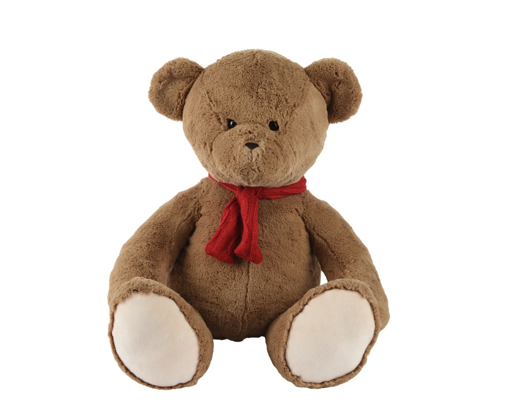 ***BEAR PLUSH BROWN L25.00-W20.00-H25.00cm