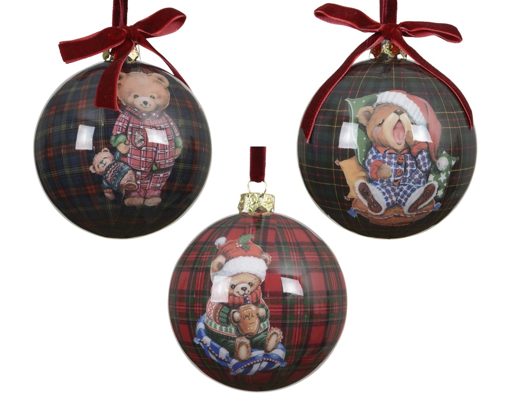 ***BAUBLE FOAM ASSORTED dia8.00-H9.30cm