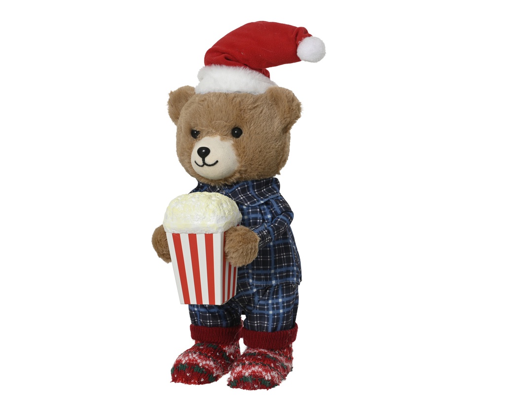 ***BEAR POLYESTER ASSORTED L21.00-W20.00-H45.00cm