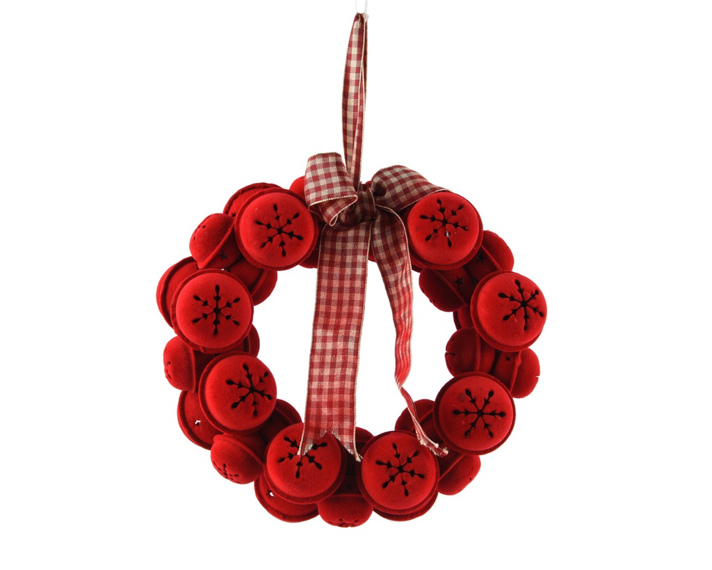 ***BELL IRON RED L20.00-W20.00-H5.50cm