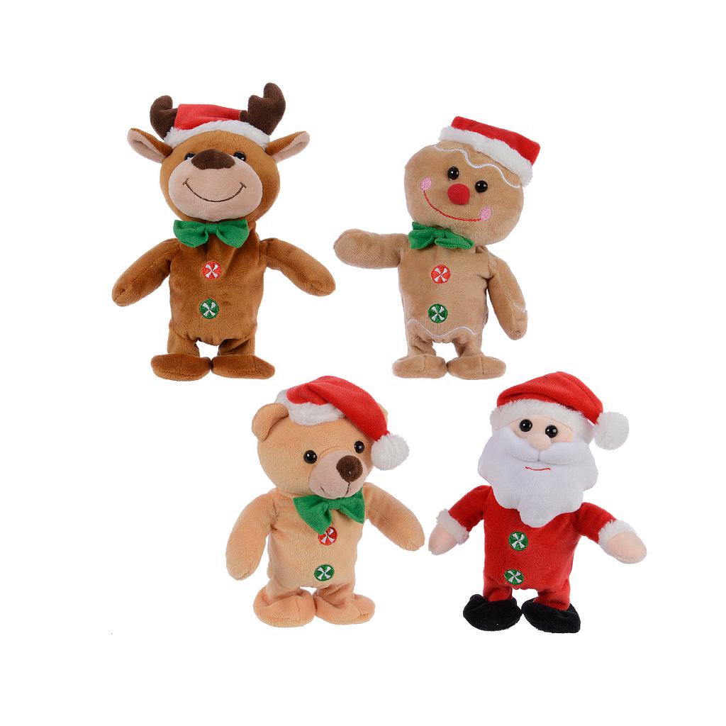 MUÑECO RESPONDON/ANDARIN 20CM 4SURT UD