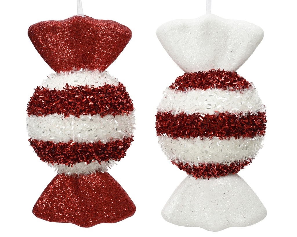 CHUCHES FOAM P. COLGAR - ROJO/BLCO - L7.00-W7.00-H15.00cm