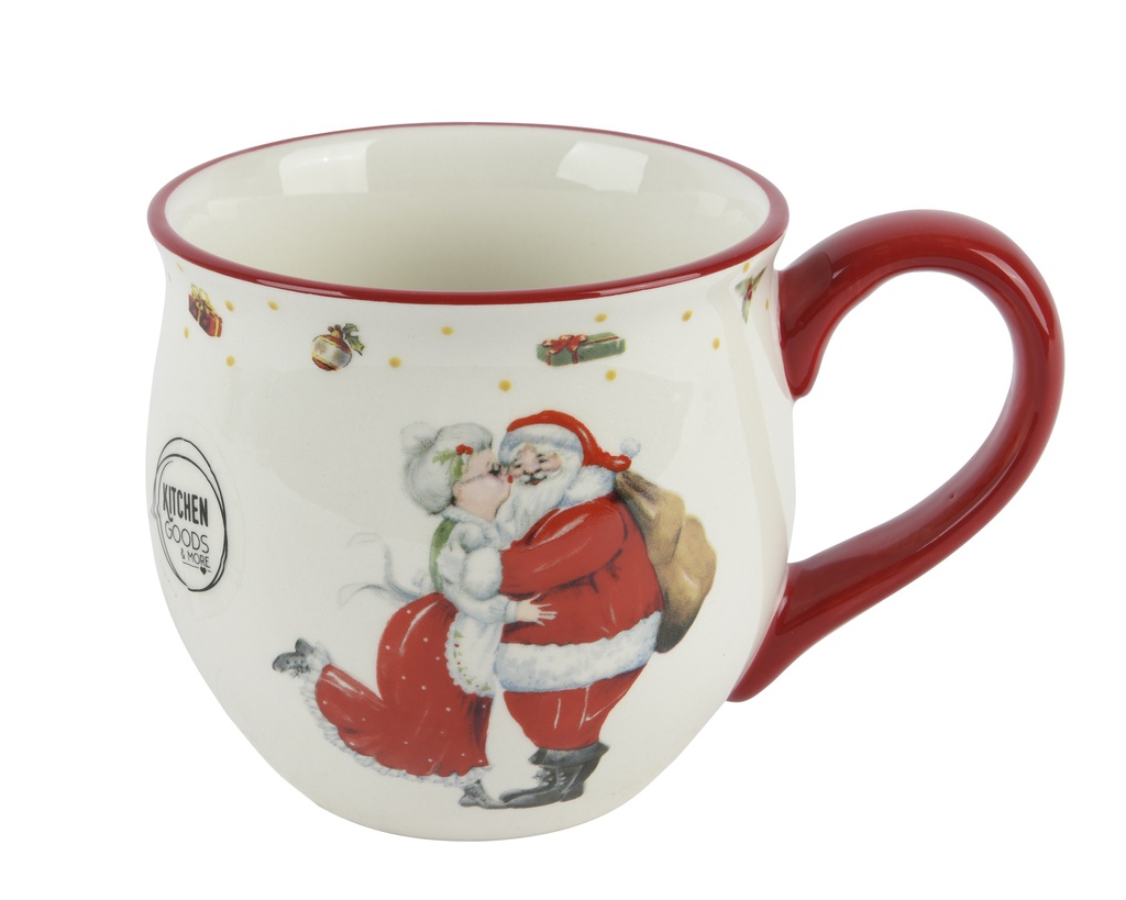 ***MUG DOLOMITE WHITE/COLOUR(S) dia13.00-H9.50cm