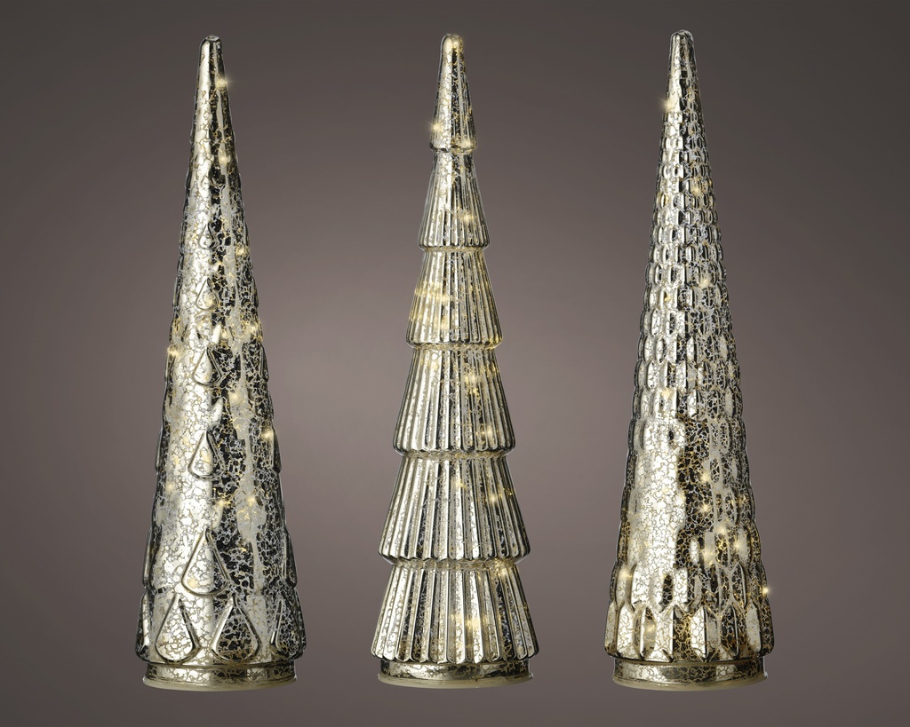 ***MICRO LED TREE BO INDOOR SILVER/CLASSIC WARM dia9.00-H33.00cm-15L