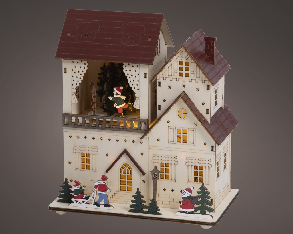 SCÈNE AVEC DE LA LUMIÈRE - BLANC CHAUD - L12.00-W19.00-H22.00cm-3L