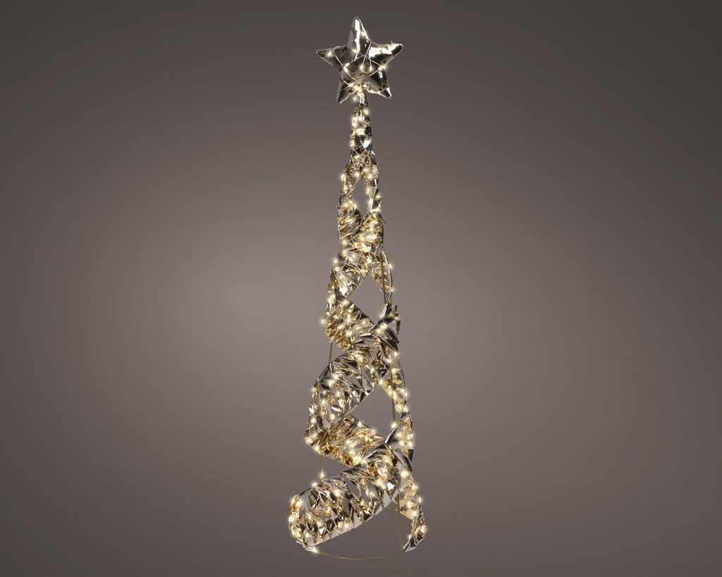 ***MICRO LED CONE OUTDOOR GOLD/WARM WHITE dia20.00-H80.00cm-400L