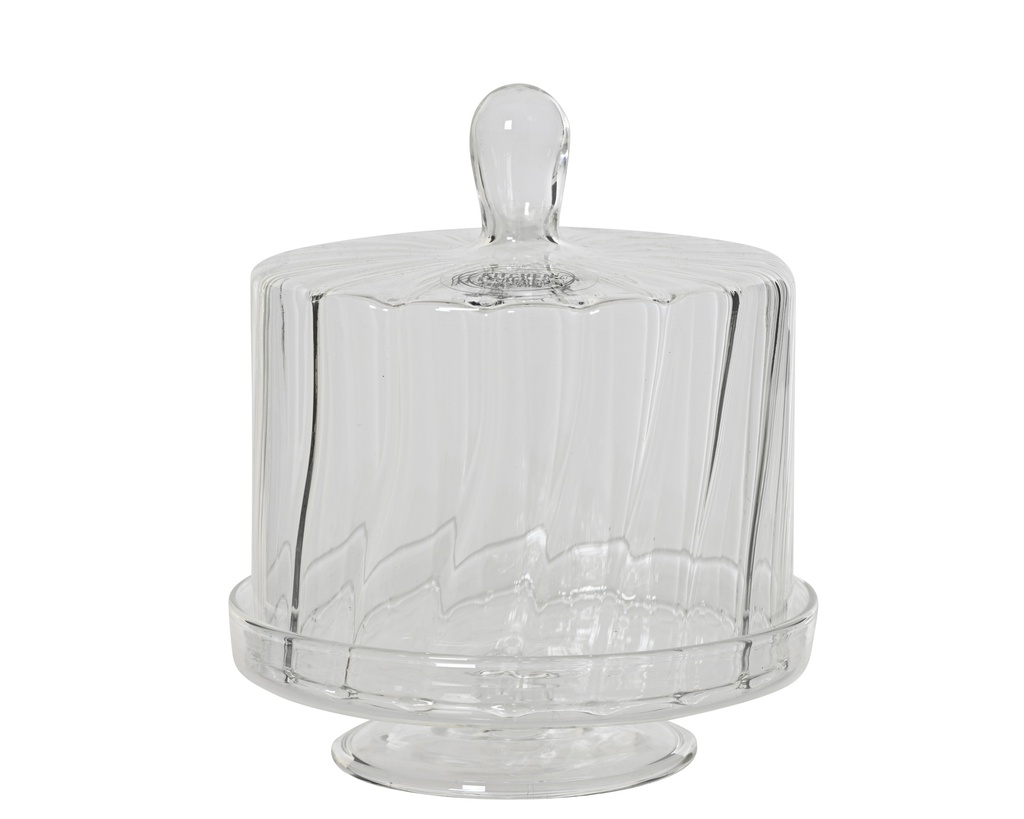 BOÎTE À LUNCH AVEC COUVERCLE - TRANSPARENT - dia12.00-H14.70cm