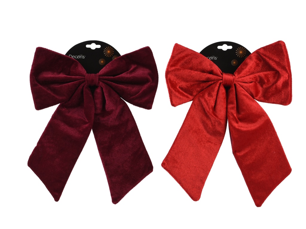 ***BOW POLYESTER ASSORTED L30.00-W35.00-H0.50cm