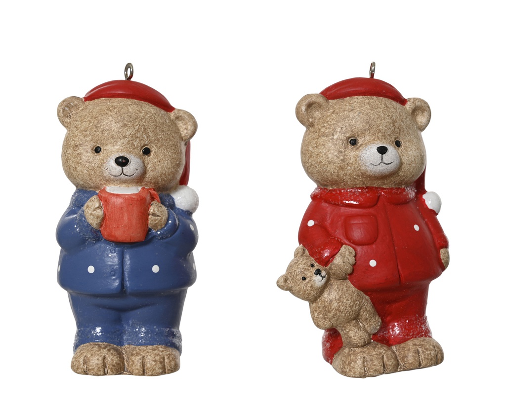 ***BEAR TERRACOTTA ASSORTED L4.50-W4.50-H9.50cm