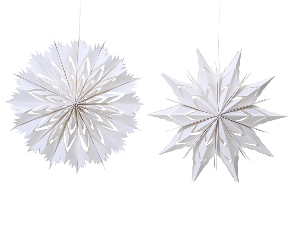 ESTRELLA PAPEL BLANCO dia30.00-H7.00cm